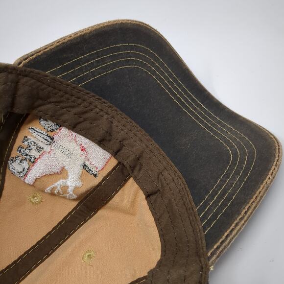 Idaho Deer Silhouette Strapback Baseball Cap Multi One Size Port Authority - Picture 8 of 9